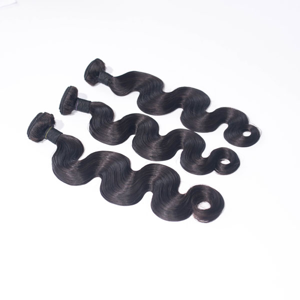 natural color bodywave hair weave JL3